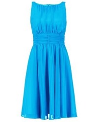 Robe évasée turquoise Swing