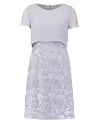 Robe évasée violet clair Barbara Schwarzer
