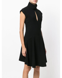 Robe fendue noire Neil Barrett