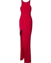 Robe fendue rouge Jay Godfrey