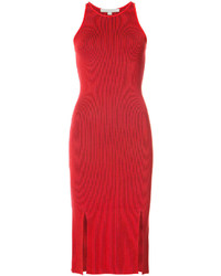 Robe fendue rouge JONATHAN SIMKHAI