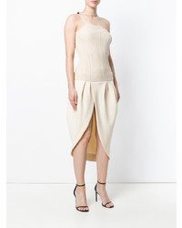 Robe fourreau beige Jacquemus