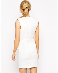 Robe fourreau blanche Asos