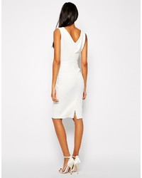 Robe fourreau blanche Asos