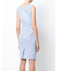 Robe fourreau bleu clair Kimora Lee Simmons