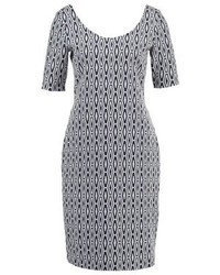 Robe fourreau bleue Esprit