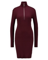 Robe fourreau bordeaux Minimum