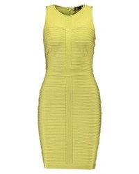 Robe fourreau chartreuse Missguided