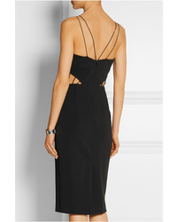 Robe fourreau découpée noire Cushnie et Ochs