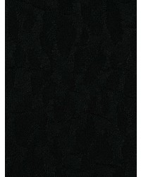 Robe fourreau en dentelle noire Versace