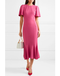 Robe fourreau fuchsia Dolce & Gabbana