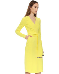 Robe fourreau jaune Preen by Thornton Bregazzi