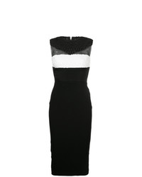 Robe fourreau noire Alex Perry