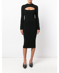 Robe fourreau noire McQ Alexander McQueen