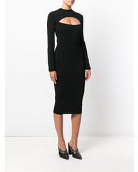 Robe fourreau noire McQ Alexander McQueen