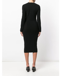 Robe fourreau noire McQ Alexander McQueen