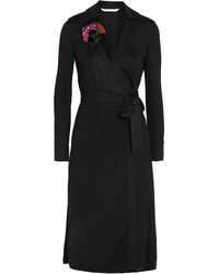 Robe fourreau noire Diane von Furstenberg