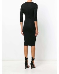 Robe fourreau noire Murmur