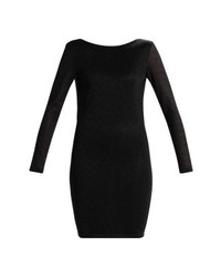 Robe fourreau noire MOVES