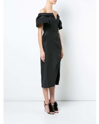 Robe fourreau noire Carolina Herrera