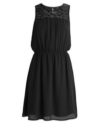 Robe fourreau noire Only