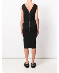 Robe fourreau noire Rick Owens