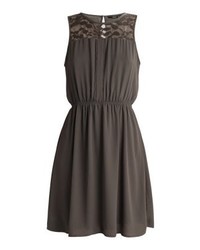 Robe fourreau olive Only