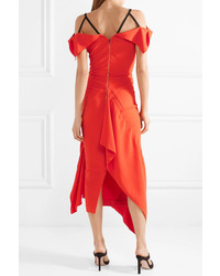 Robe fourreau orange Roland Mouret