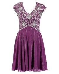 Robe fourreau pourpre Frock and Frill