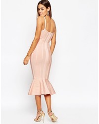 Robe fourreau rose Asos