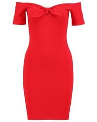 Robe fourreau rouge Miss Selfridge