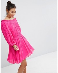 Robe fuchsia Asos