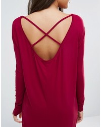 Robe fuchsia Asos