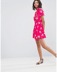 Robe fuchsia Asos