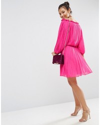 Robe fuchsia Asos