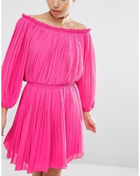 Robe fuchsia Asos