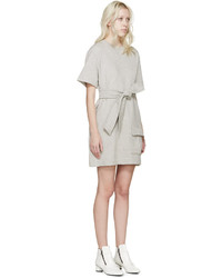 Robe grise MSGM