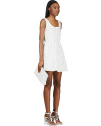 Robe imprimée blanche Maiyet