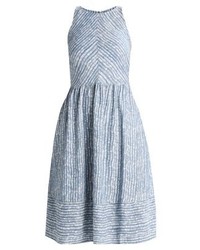 Robe imprimée bleu clair Esprit