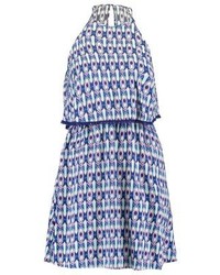 Robe imprimée bleu clair Even&Odd