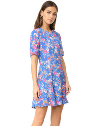 Robe imprimée bleu clair Tularosa