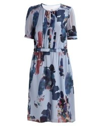 Robe imprimée bleu clair Noa Noa