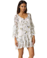 Robe imprimée bleue Free People