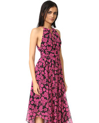 Robe imprimée fuchsia Milly