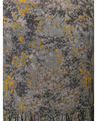 Robe imprimée gris foncé Etoile Isabel Marant