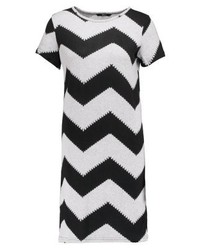 Robe imprimée grise Only