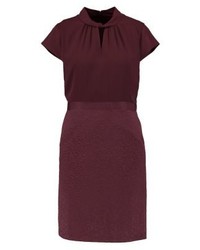 Robe imprimée léopard bordeaux Comma