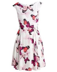 Robe imprimée multicolore Wallis