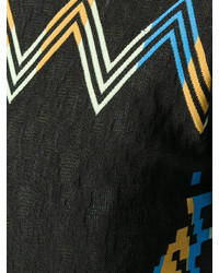 Robe imprimée noire Peter Pilotto