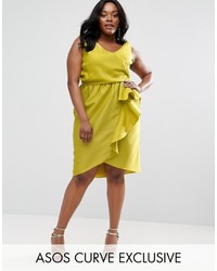 Robe jaune Asos